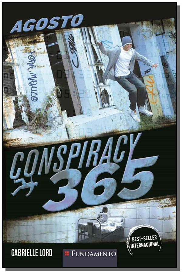 Capa do livro Conspiracy 365 08 - Agosto, de Gabrielle Lord