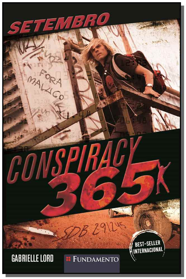Capa do livro Conspiracy 365 09 - Setembro, de Gabrielle Lord
