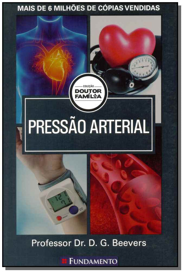 Capa do livro Doutor Família - Pressão Arterial, de D. G. Beevers