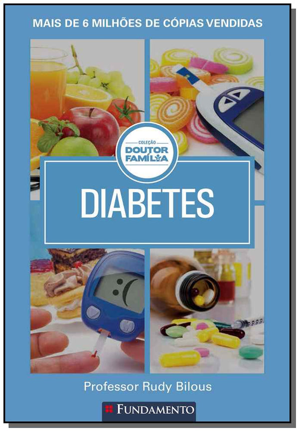Capa do livro Doutor Família - Diabetes, de Rudy Bilous