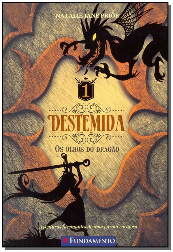 Capa do livro Destemida 1 - Olhos do Dragão, os, de Natalie Jane Prior