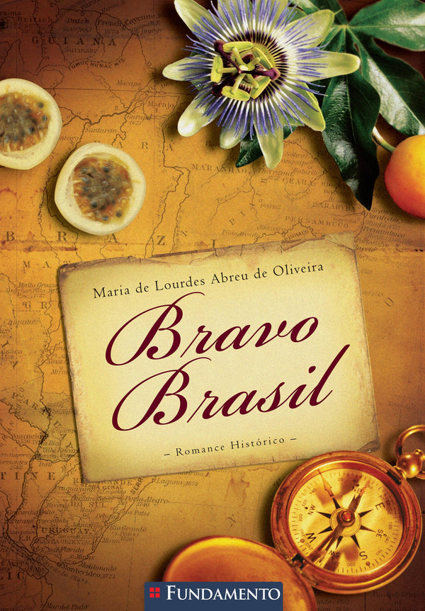 Capa do livro Bravo Brasil, de Maria de Lourdes Abreu de Oliveira