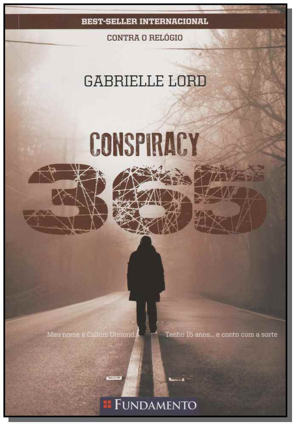 Capa do livro Conspiracy 365 - Abril - Contra o Relógio, de Gabrielle Lord