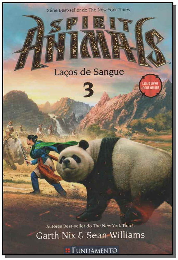 Capa do livro Spirit Animals 03 - Laços de Sangue, de Garth / Williams, Sean Nix