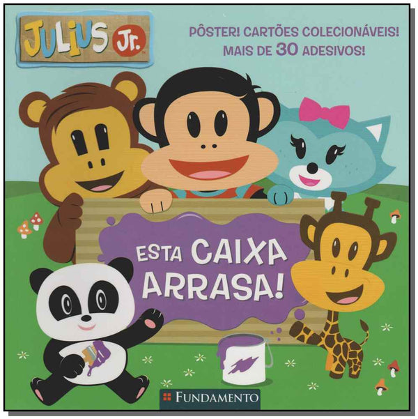 Capa do livro Julius Jr - Esta Caixa Arrasa, de Kristen L. Depken
