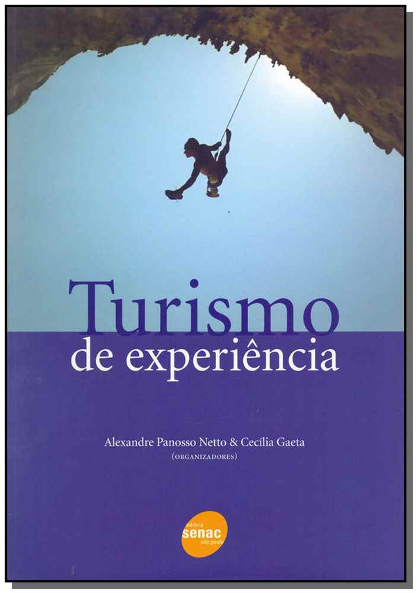 Capa do livro Turismo de Experiência, de Alexandre Netto, Cecilia Gaeta