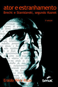 Capa do livro Ator e Estranhamento, de Eraldo Pera Rizzo