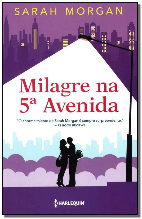 Capa do livro Milagre na 5ª Avenida, de Sarah Morgan