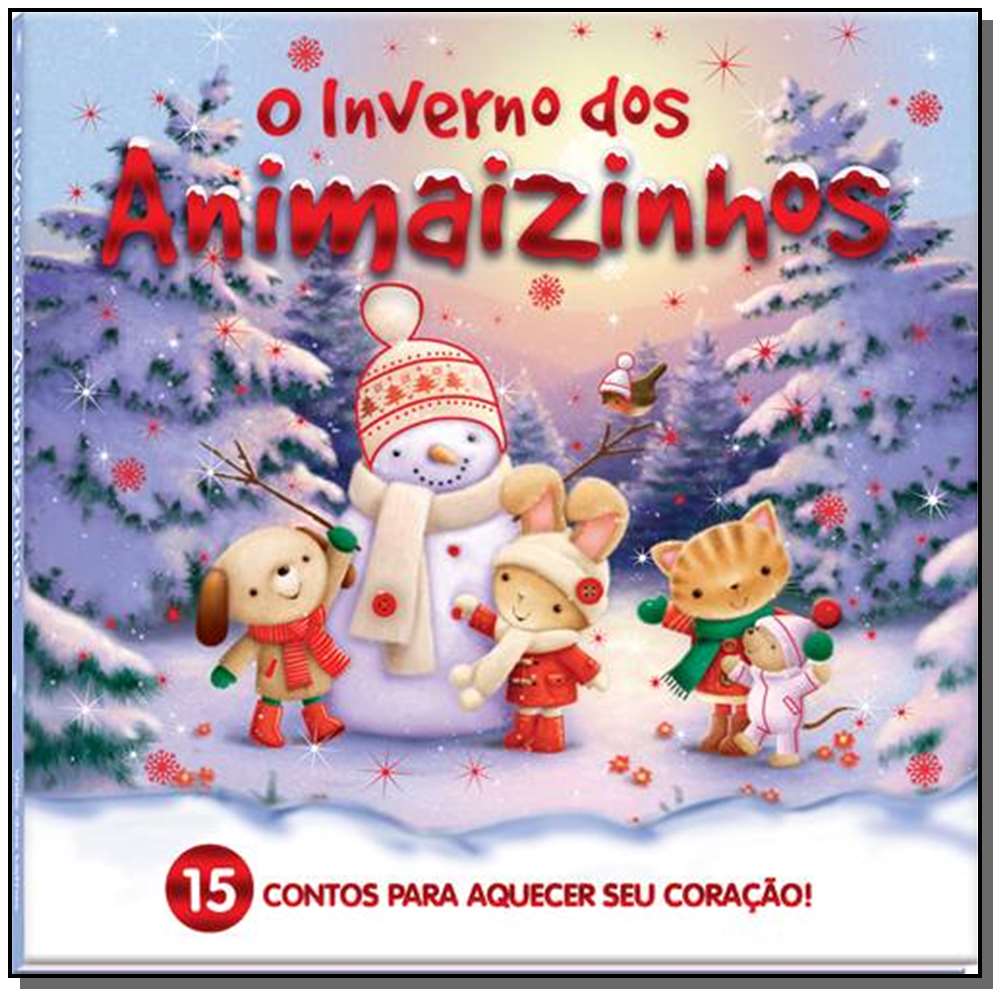 O Inverno dos Animaizinhos - (Almofadado)