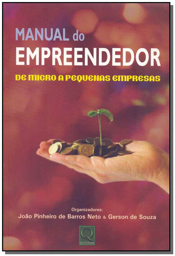 Capa do livro Manual do Empreendedor, de Joao Barros Neto, Gerson Souza