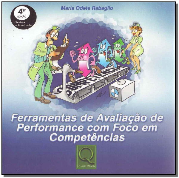 Capa do livro Ferramentas de Avaliação de Performance com Foco em Competências, de Mario Odete Rabaglio