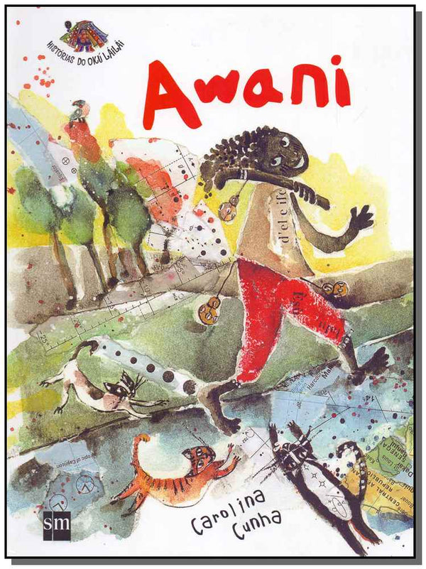 Capa do livro Awani, de Carolina Cunha