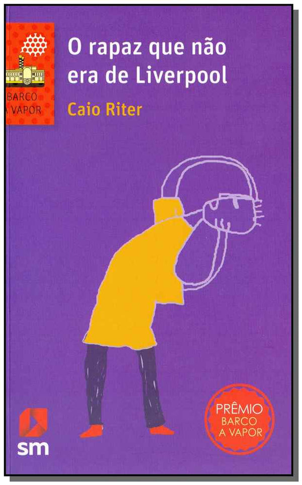Capa do livro O Rapaz que Não Era de Liverpool, de Caio Riter