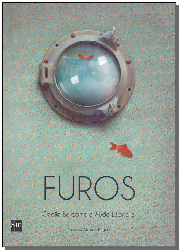 Capa do livro Furos, de Cecile Bergame, Aude Leonard