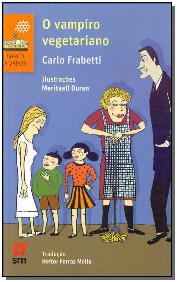 Capa do livro O Vampiro Vegetariano - 02ed/15, de Carlo Fabretti