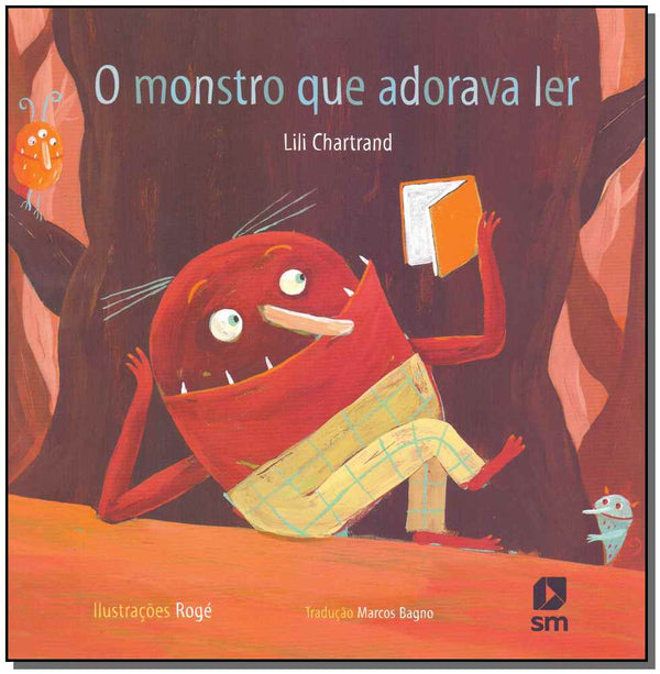Capa do livro Livro Monstro que Adora Ler, o 2ed 2015, de Lili Chartrand