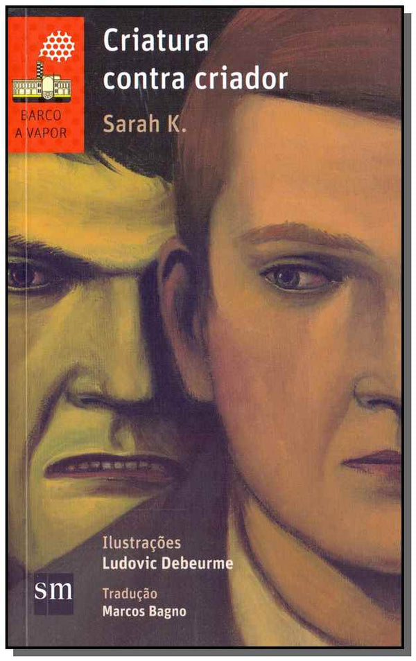 Capa do livro Criatura Contra Criador, de Sarah K.