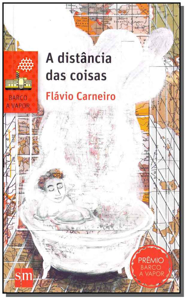 Capa do livro A Distância das Coisas, de Flavio Carneiro