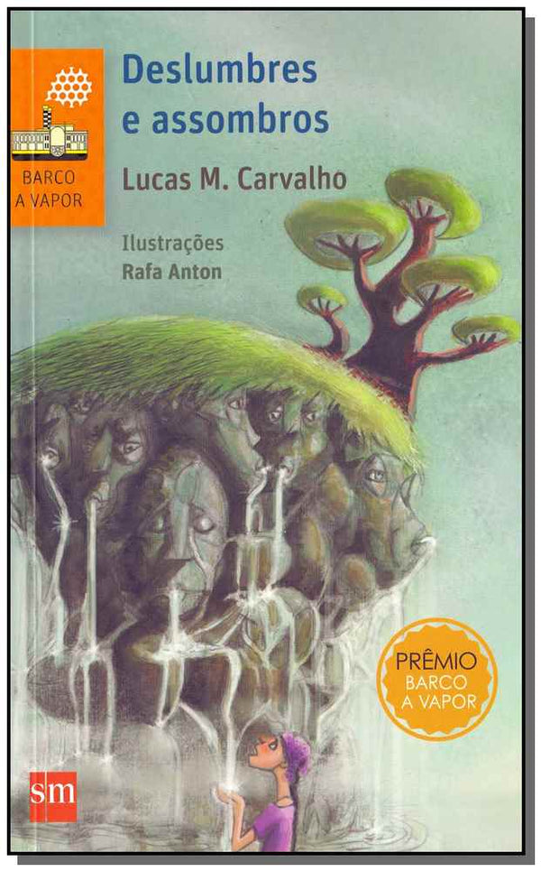 Capa do livro Deslumbres e Assombros, de Lucas M. Carvalho