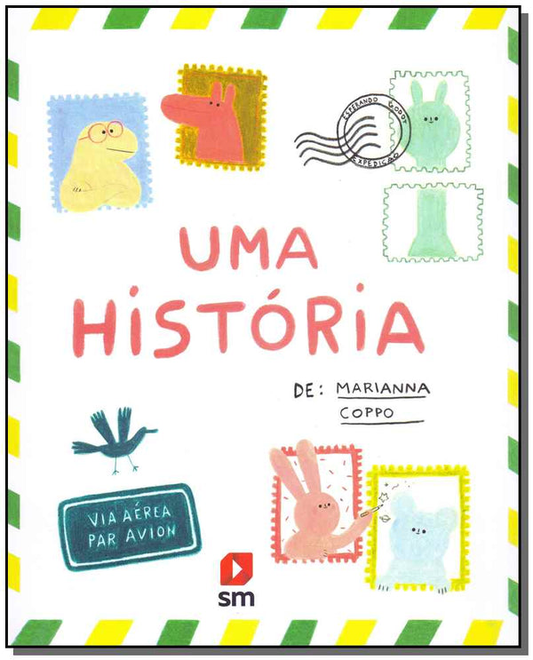 Capa do livro Uma História, de Marianna Coppo