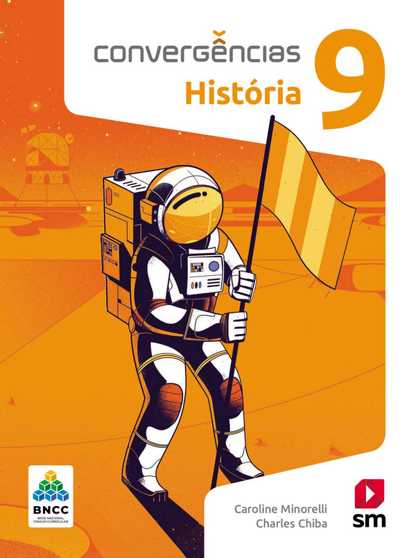 Capa do livro Convergências História 9 Ed 2019 - Bncc, de Editora Sm