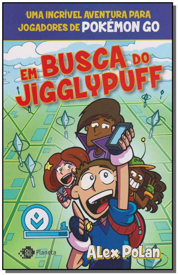 Capa do livro Em Busca do Jiggypuff, de Alex Polan