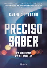 Capa do livro Preciso Saber, de Karen Cleveland