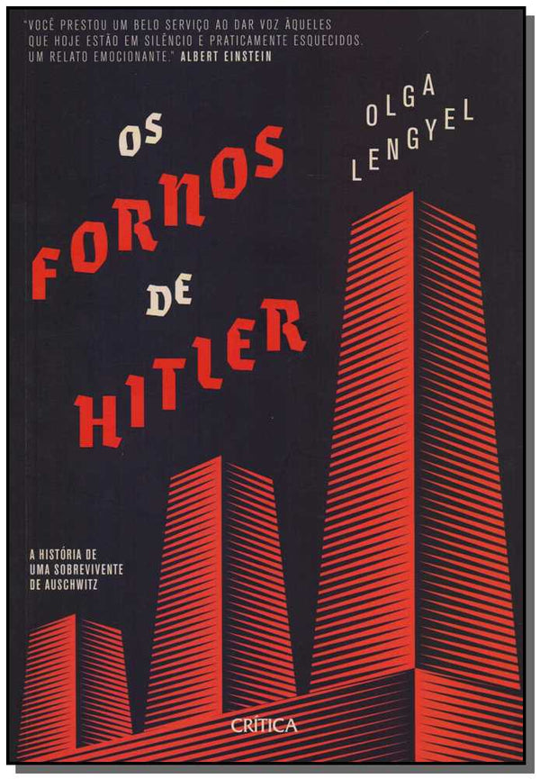 Capa do livro Os Fornos de Hitler, de Olga Lengyel