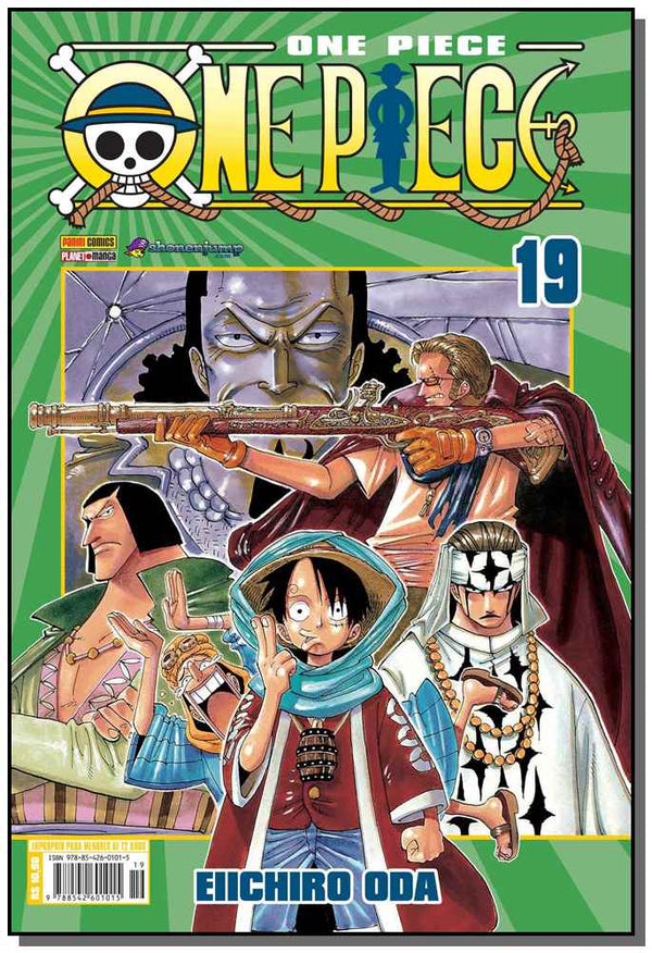 Capa do livro One Piece Vol. 19, de Eiichiro Oda