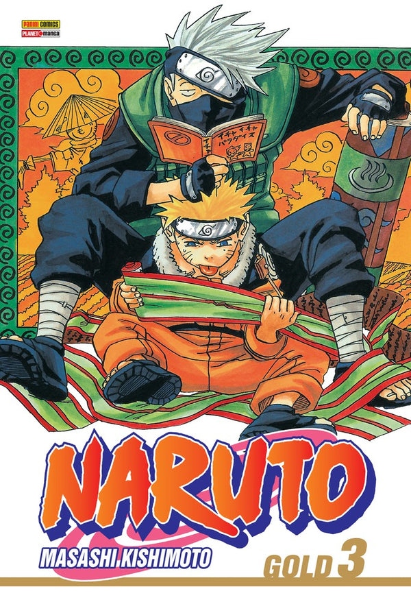 Capa do livro Naruto Gold Vol. 3, de Masashi Kishimoto