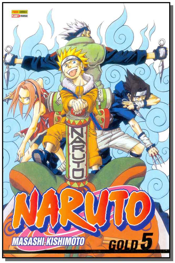 Capa do livro Naruto Gold Vol. 5, de Masashi Kishimoto