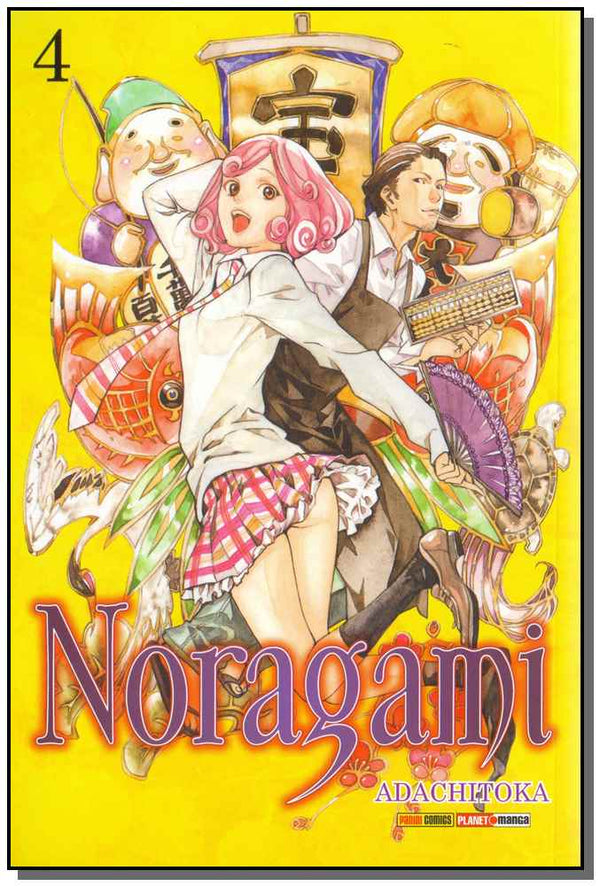 Capa do livro Noragami Vol. 4, de Adachitoka