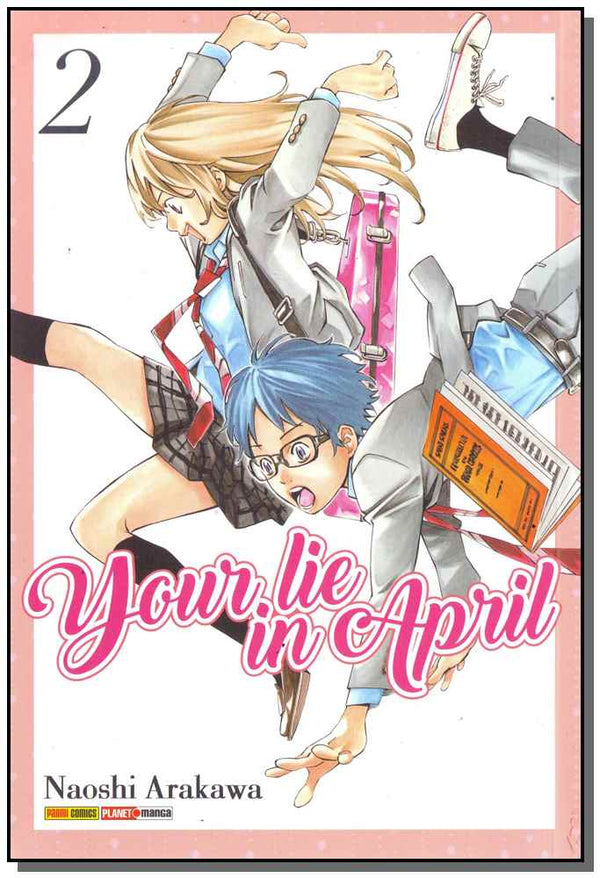 Capa do livro Your Lie In April - Vol. 02, de Naoshi Arakawa