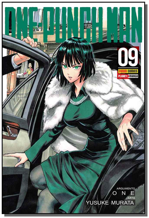 Capa do livro One-Punch Man Vol. 09, de Yusuke One e Murata