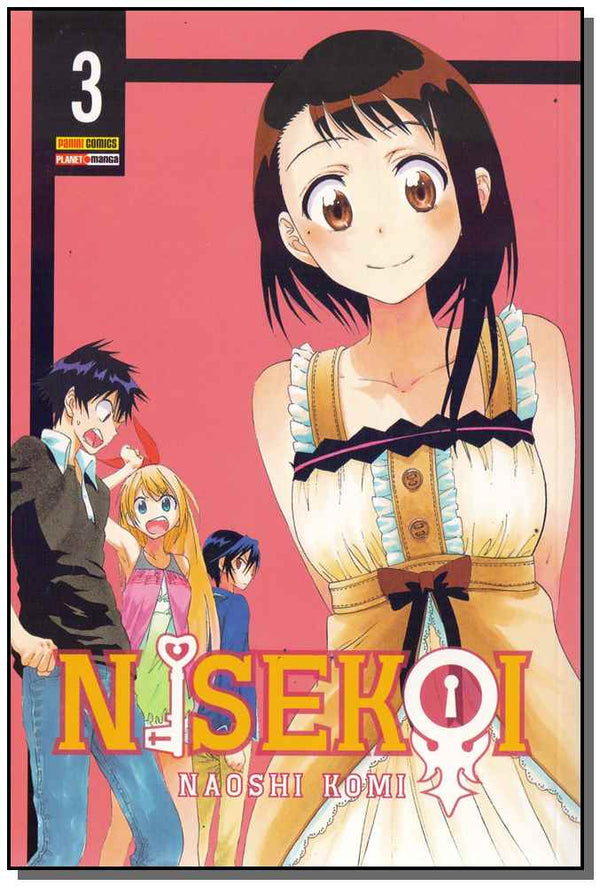 Capa do livro Nisekoi - Vol. 3, de Naoshi Komi