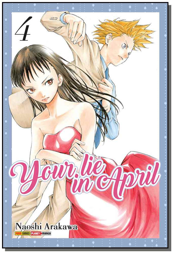 Capa do livro Your Lie In April - Vol. 04, de Naoshi Arakawa