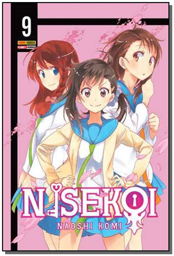 Capa do livro Nisekoi - Vol. 9, de Naoshi Komi