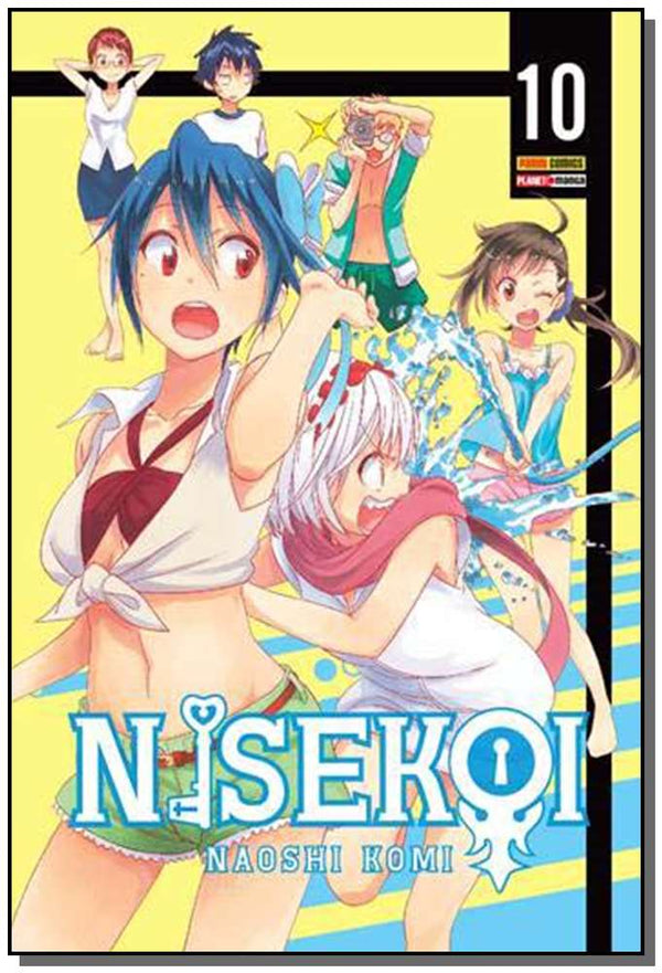 Capa do livro Nisekoi - Vol. 10, de Naoshi Komi