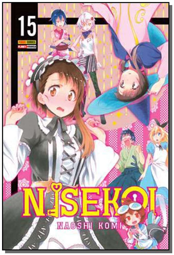 Capa do livro Nisekoi - Vol. 15, de Naoshi Komi
