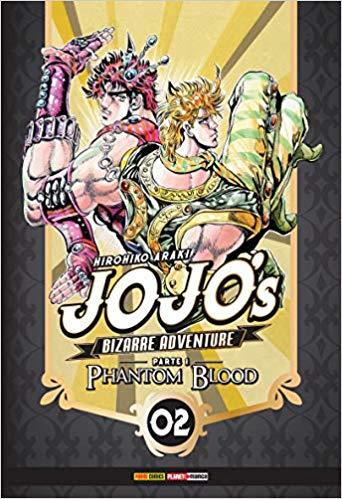 Capa do livro Jojos Bizarre Adventure 1 - Vol.02: Phantom Blood, de Hirohiko Araki
