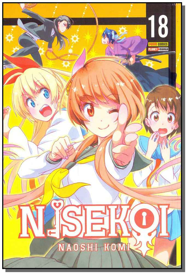 Capa do livro Nisekoi - Vol. 18, de Naoshi Komi