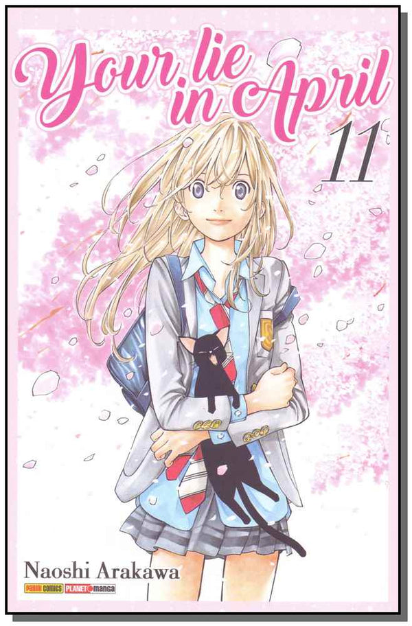 Capa do livro Your Lie In April - Vol. 11, de Naoshi Arakawa