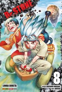 Capa do livro Dr. Stone - Vol. 08, de Riichiro Inagaki