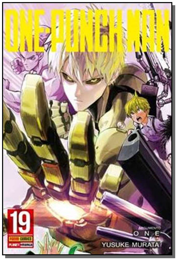 Capa do livro One-Punch Man - Vol. 19, de Yusuke Murata