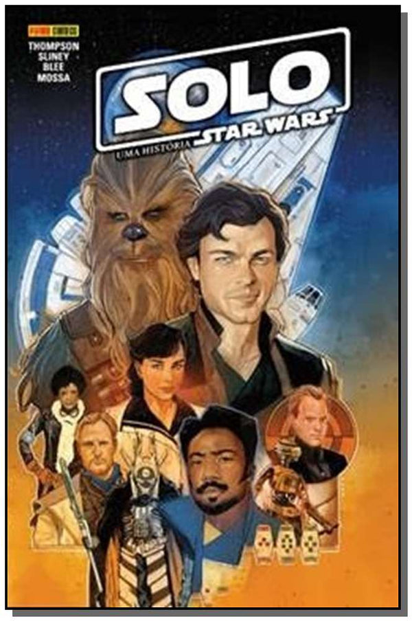 Capa do livro Solo - Uma História Star Wars, de Robbie Thompson