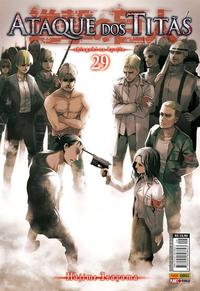 Capa do livro Ataque dos Titãs - Vol. 29, de Hajime Isayama