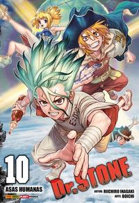 Capa do livro Dr. Stone - Vol. 10, de Riichiro e Boichi Inagaki