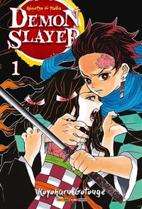Capa do livro Demon Slayer - Kimetsu no Yaiba Vol. 1, de Koyoharu Gotouge