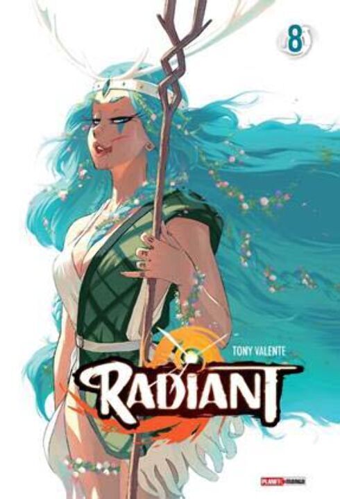 Capa do livro Radiant - Vol. 08, de Tony Valente