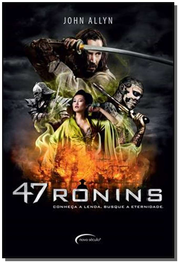 Capa do livro 47 Ronins, de John Allyn